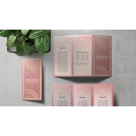 ヨガ瞑想講師 ゴールドマンダラ トリフォールド