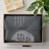 ヨガ瞑想霊気インストラクターシルバーツリー引用文 薄葉紙 (ギフト)