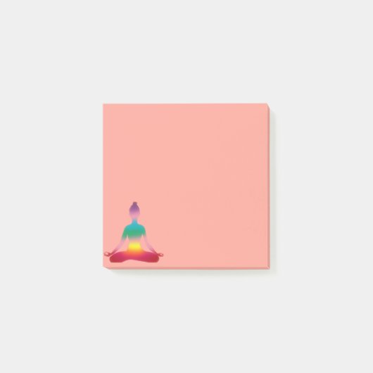ヨガ瞑想 ポストイット (正面)