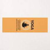 ヨガ瞑想 ヨガマット (正面(横))