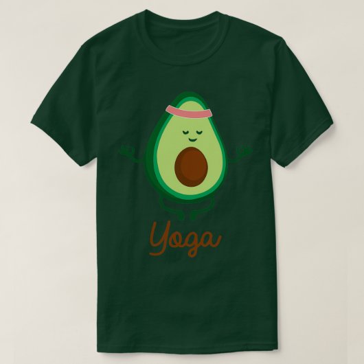 ヨガ瞑想 Tシャツ (デザイン正面)