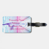 ヨガ禅ニューエイジパーソナライズされた荷物 ラゲッジタグ (裏面横)