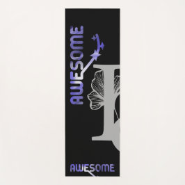 ヨガ素晴らしマットフィットネス抽象芸術トレンドラベンダー ヨガマット