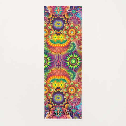 ヨガ美色フィットネスパーソナライズされたヨガ ヨガマット (正面)