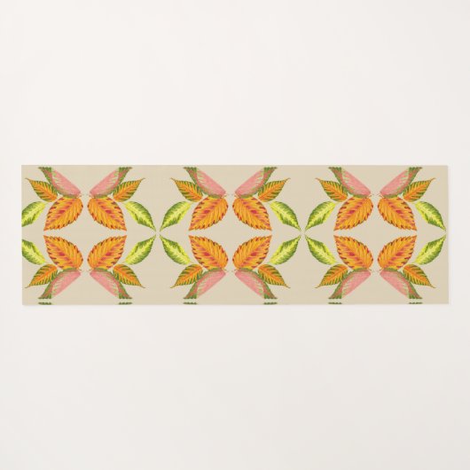 ヨガ芸術品を気取ったマットの秋 ヨガマット (裏面(横))