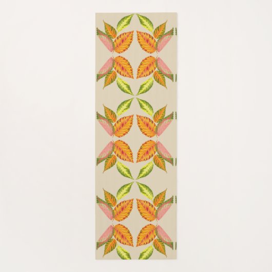 ヨガ芸術品を気取ったマットの秋 ヨガマット (裏面)