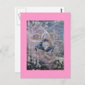 ヨガ葉書 ポストカード (正面/裏面)