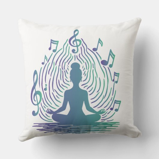 ヨガ装飾用クッション クッション (裏面)