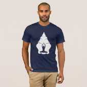 ヨガ記号 Tシャツ (正面フル)