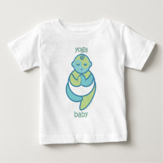 ヨガ話ベビー:ツリーポーズヨガベビー ベビーTシャツ