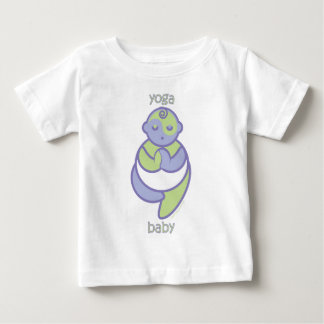 ヨガ話ベビー:ツリーポーズヨガベビー ベビーTシャツ