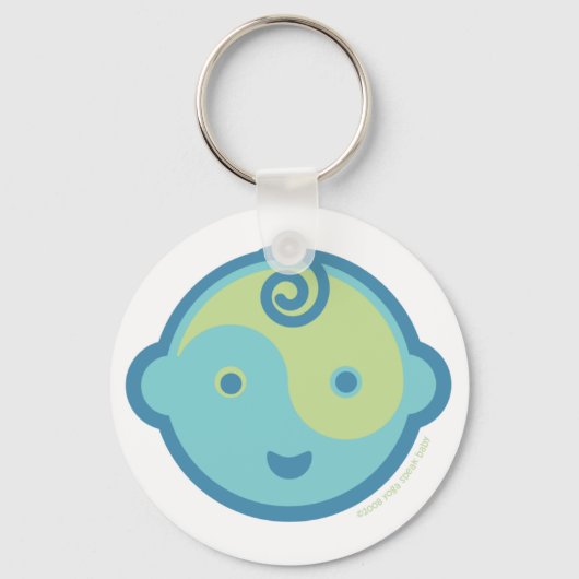 ヨガ話ベビーLil' Yogi Keychain キーホルダー (正面)