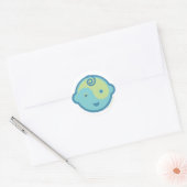 ヨガ話ベビーLil' Yogi Stickers ラウンドシール (封筒)