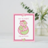 ヨガ話ベビーLil' Yoginiはがき 案内ポストカード (スタンド正面)