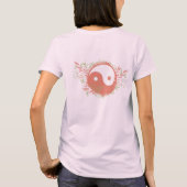ヨガ話:かわいらしイン – ヤン記号 Tシャツ (裏面)