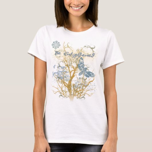 ヨガ話：啓発！ Tシャツ (正面)