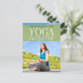 ヨガ認定インストラクター法へ ポストカード (スタンド正面)