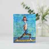 ヨガ誕生日カード シーズンカード (スタンド正面)