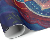 ヨガ誕生日ギフトラッピング紙 ラッピングペーパー (ロールコーナー)