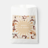 ヨガ誕生日パーティー フェイバーバッグ (正面)