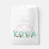 ヨガ誕生日パーティー フェイバーバッグ (正面)