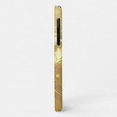 ヨガ金ゴールド花名前をカスタムする Case-Mate iPhoneケース (裏面/左)