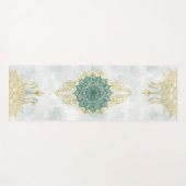 ヨガ金ゴールド ヨガマット (正面(横))