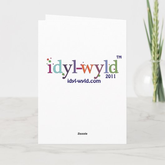 ヨガ雪だるまクリスマスカード/スカンジナビアしゃれている シーズンカード (裏面)