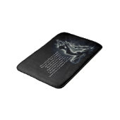 ヨガ霊気インストラクター一本足キングピジョンポーズ バスマット (アングル)