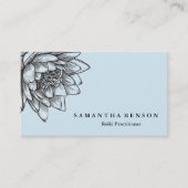 ヨガ霊気エネルギーヒーラーライトフィルドロータス 名刺 (正面)