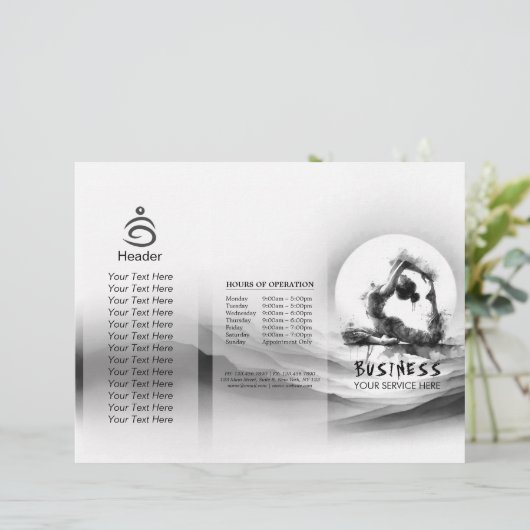 ヨガ霊気一本足キングピジョンポーズウォーター色 (スタンド正面)