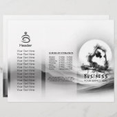 ヨガ霊気一本足キングピジョンポーズウォーター色 (正面/裏面)