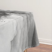 ヨガ霊気一本足キングピジョンポーズウォーター色 テーブルクロス (インサイチュ)