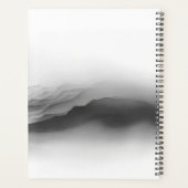 ヨガ霊気一本足キングピジョンポーズウォーター色 プランナー手帳 (裏面)