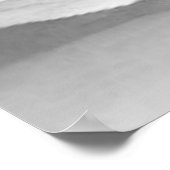 ヨガ霊気一本足キングピジョンポーズウォーター色 ポスター (角)