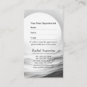 ヨガ霊気一本足キングピジョンポーズウォーター色 予約カード (裏面)