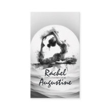 ヨガ霊気一本足キングピジョンポーズウォーター色