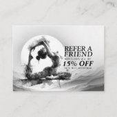 ヨガ霊気一本足キングピジョンポーズウォーター色 紹介カード (正面)