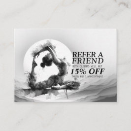 ヨガ霊気一本足キングピジョンポーズウォーター色 紹介カード