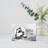 ヨガ霊気一本足キングピジョンポーズウォーター色 紹介カード (スタンド正面)