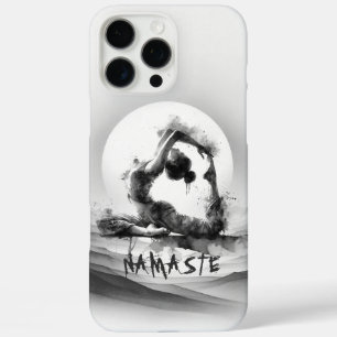ヨガ霊気一本足キングピジョンポーズウォーター色 iPhone 16 PRO MAXケース