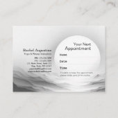 ヨガ霊気一本足キングピジョンポーズクラスパス ロイヤリティカード (裏面)