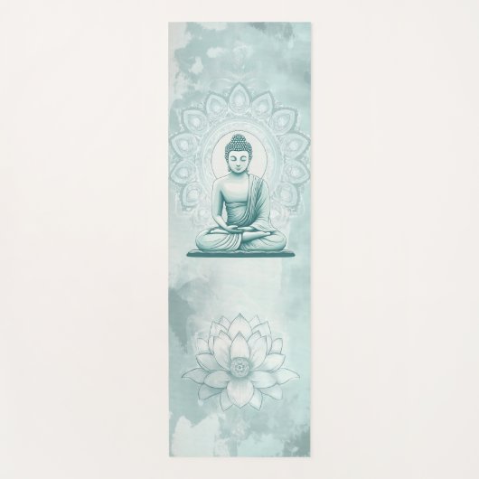 ヨガ鮮やか愛好家のためのブッダヨガマット ヨガマット (正面)