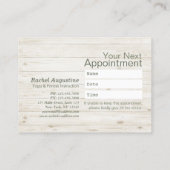 ヨガ10クラスパスロイヤリティアポイントメントボディリーフ ロイヤリティカード (裏面)