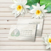 ヨガ10クラスパスロイヤリティアポイントメントボディリーフ ロイヤリティカード