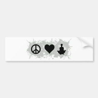 ヨガ1 バンパーステッカー