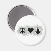 ヨガ1 マグネット (正面/裏面)