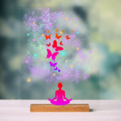 ヨガ アクリルサイン (ニュートラル)