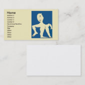 ヨガ,エクササイズ,ジム, ,追加文字 名刺 (正面/裏面)