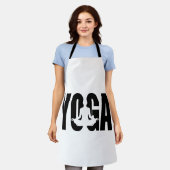 ヨガ。 エプロン (着用した状態)